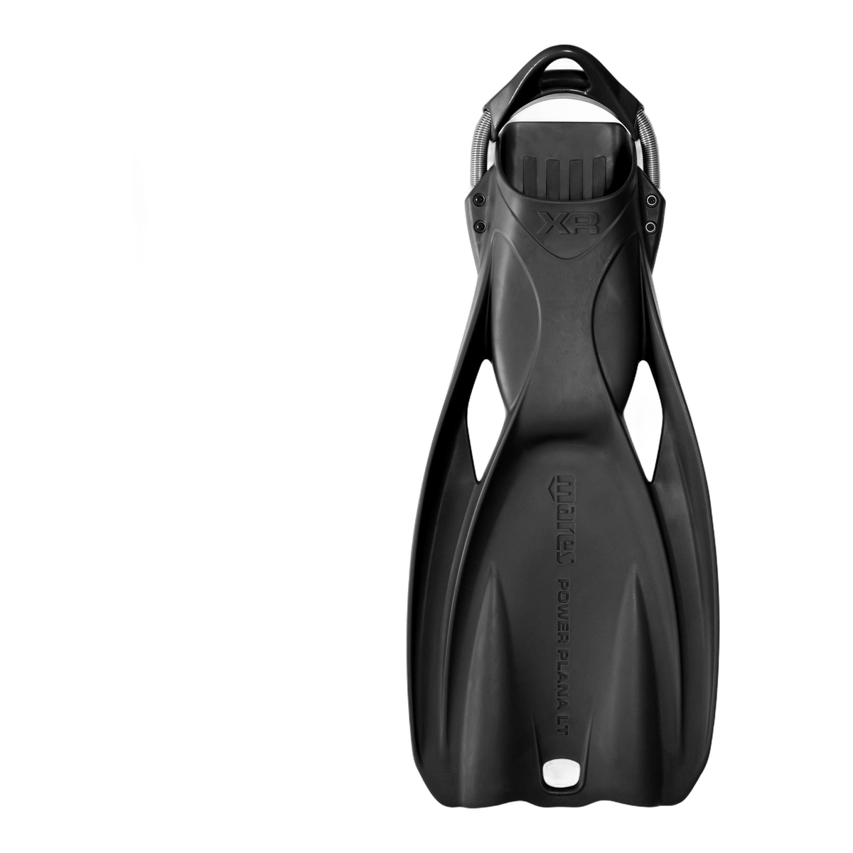 Mares Power Plana LT XR Line Diving Fins in Black - front view
