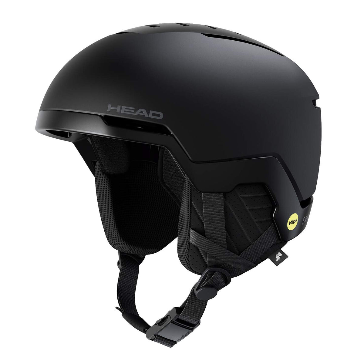 HEAD FAERO EXP MIPS Ski Helmet, Black in Black - front view