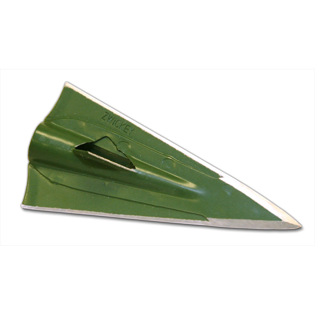 Zwickey No Mercy Broadheads in Glue On 2 Blade 130 gr. 3 pk - Front View