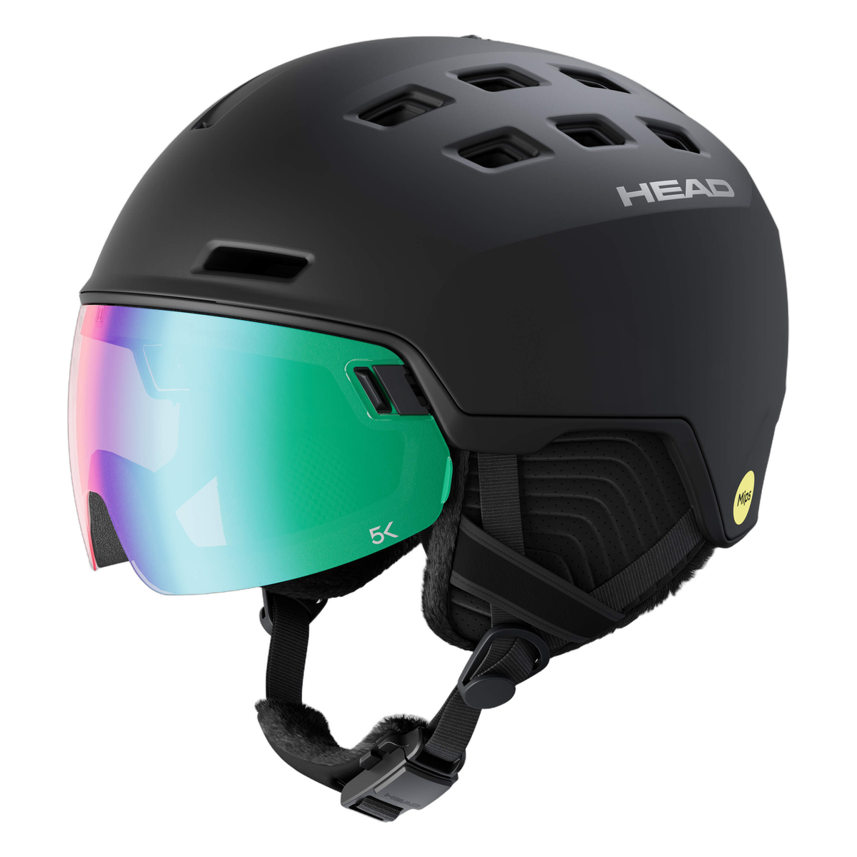 Head RADAR 5K PHOTO MIPS black Ski & Snowboard Helmets - official product view