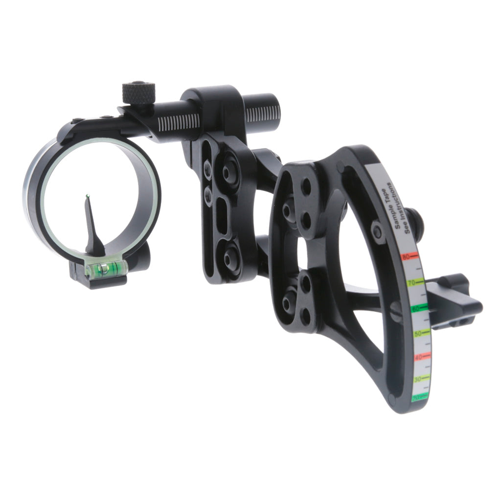 TruGlo Pendulum Sight in Black 1 Pin .019 RH/LH - Front View