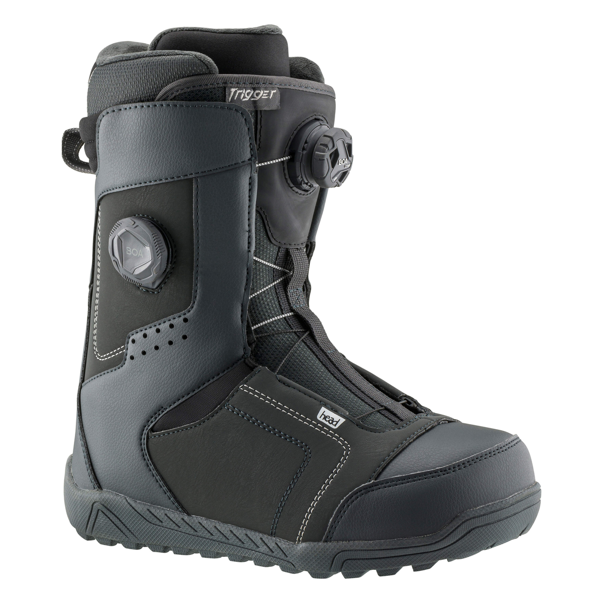 Head TRIGGER LYT BOA Focus charcoal Snowboard Boots - official product view