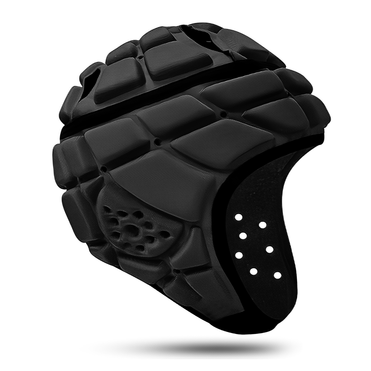 Great Call Athletics Pro Rugby Scrum Cap in Black - 377370_BK_1