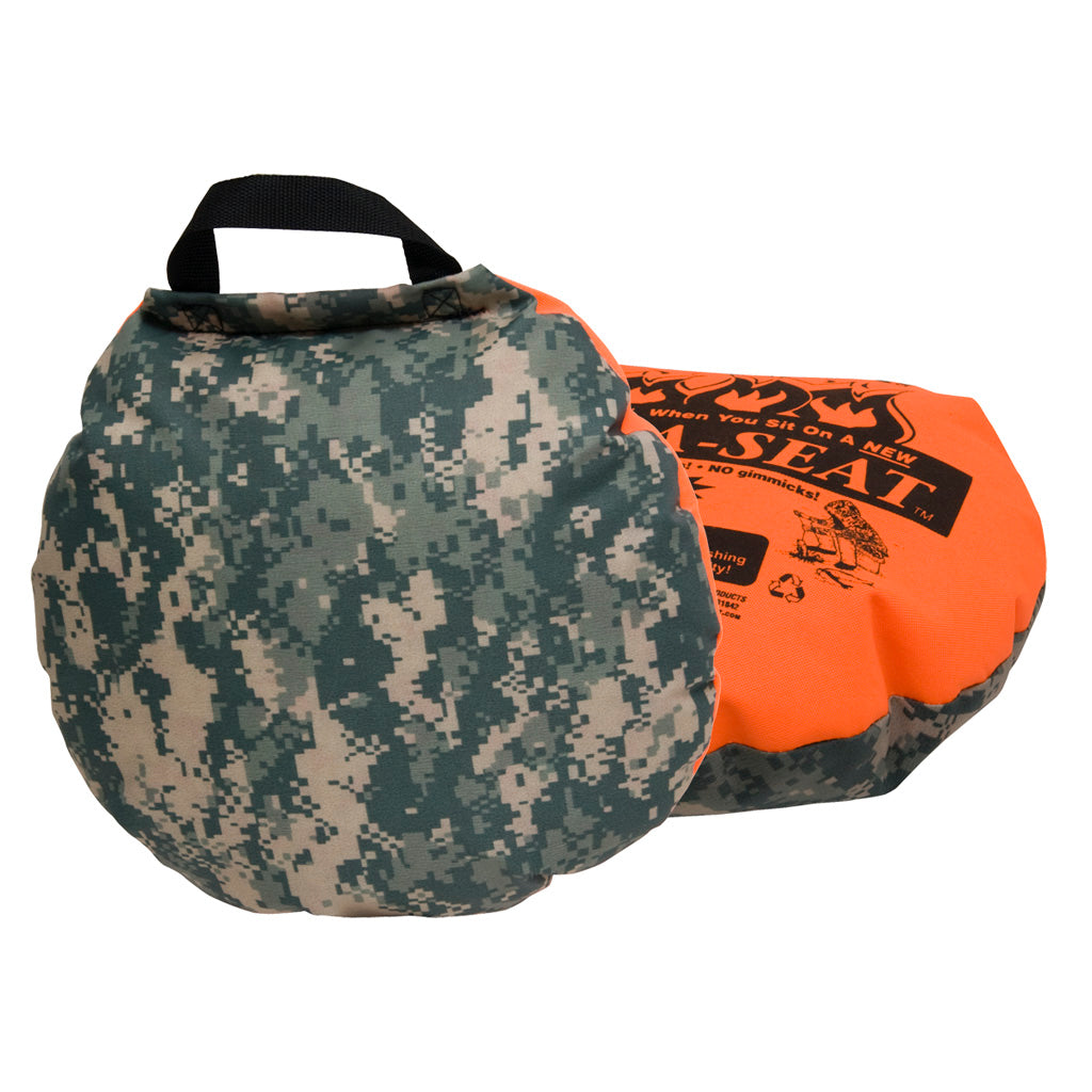 Therm-A-Seat Heat-A-Seat in Camo/Orange - Front View