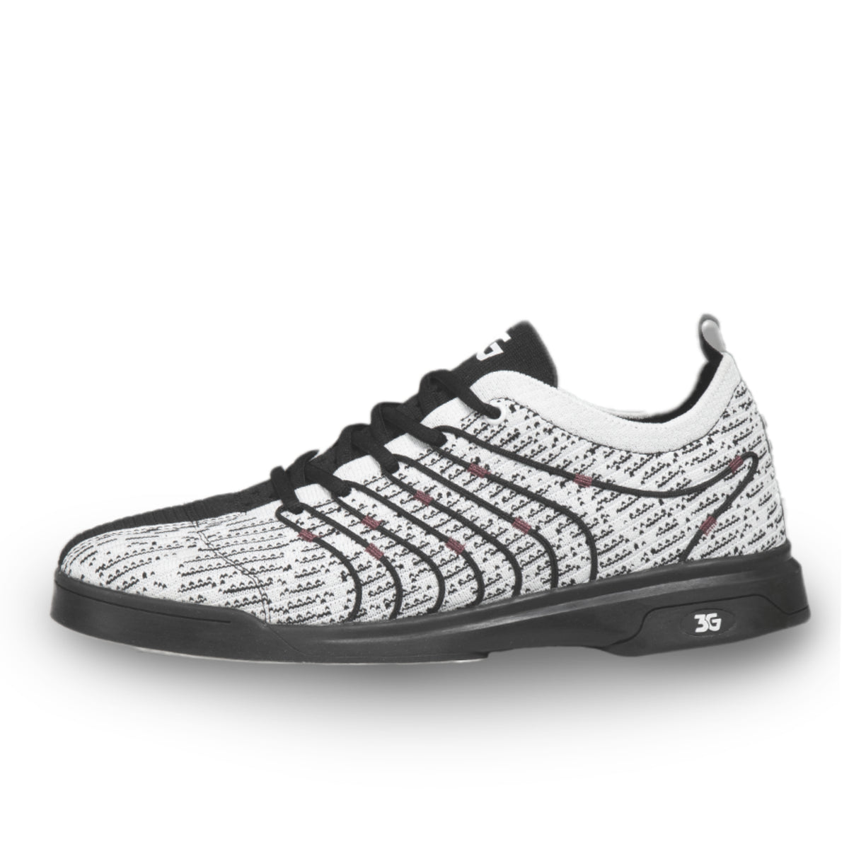 3G Men’s Ascent II White Black Right Hand Bowling Shoes