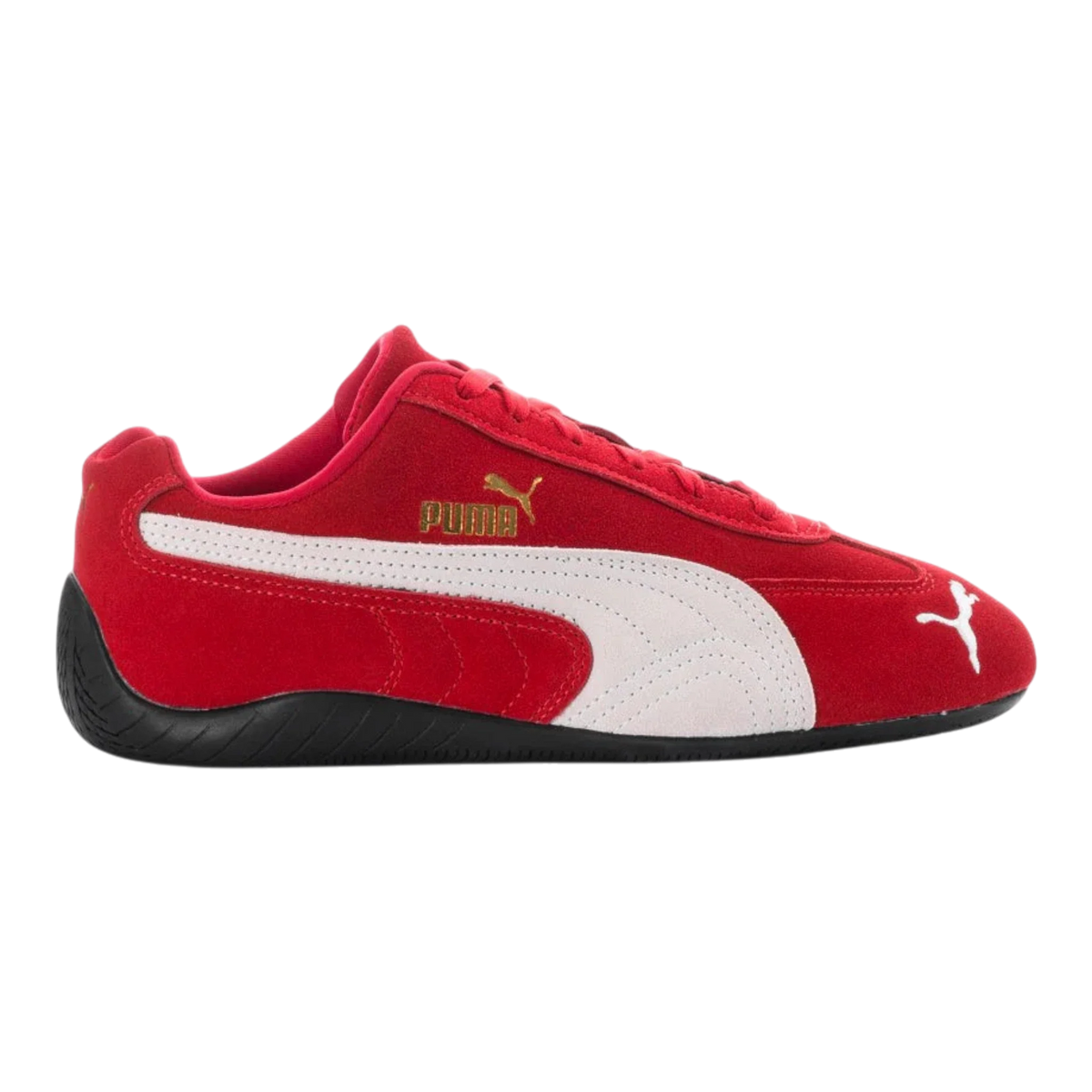PUMA Speedcat OG Big Kids' (GS) Sneakers — Red Suede Low-Top