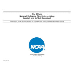 NCAA Official Baseball/Softball Scorebook official NCAA cover