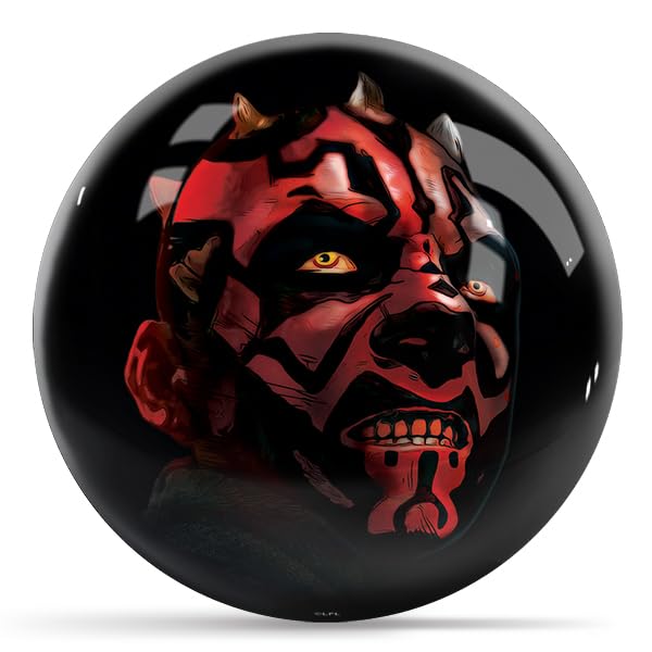 KR Strikeforce Star Wars Darth Maul Undrilled Bowling Ball - view 1