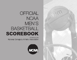 NCAA Men's Basketball Scorebook official NCAA cover