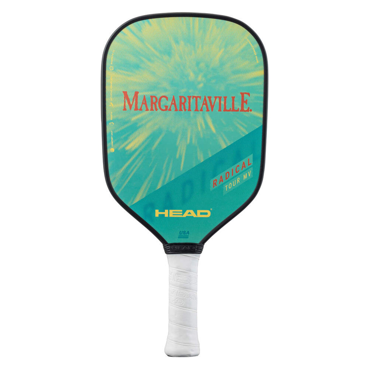 Penn Margaritaville back side radical tour MV pickle ball paddle