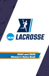 NCAA 2024 and 2025 Women's Lacrosse Rules official NCAA cover