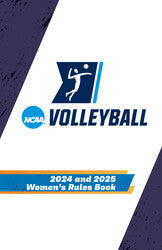 NCAA 2024 and 2025 Women's Volleyball Rules Book official NCAA cover