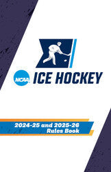 NCAA 2024-25 and 2025-26 Ice Hockey Rules & Interpretations official NCAA cover