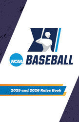 NCAA 2025 and 2026 Baseball Rules Book official NCAA cover