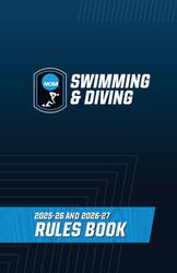 NCAA 2025-26 and 2026-27 Swimming and Diving Rules Book official NCAA cover