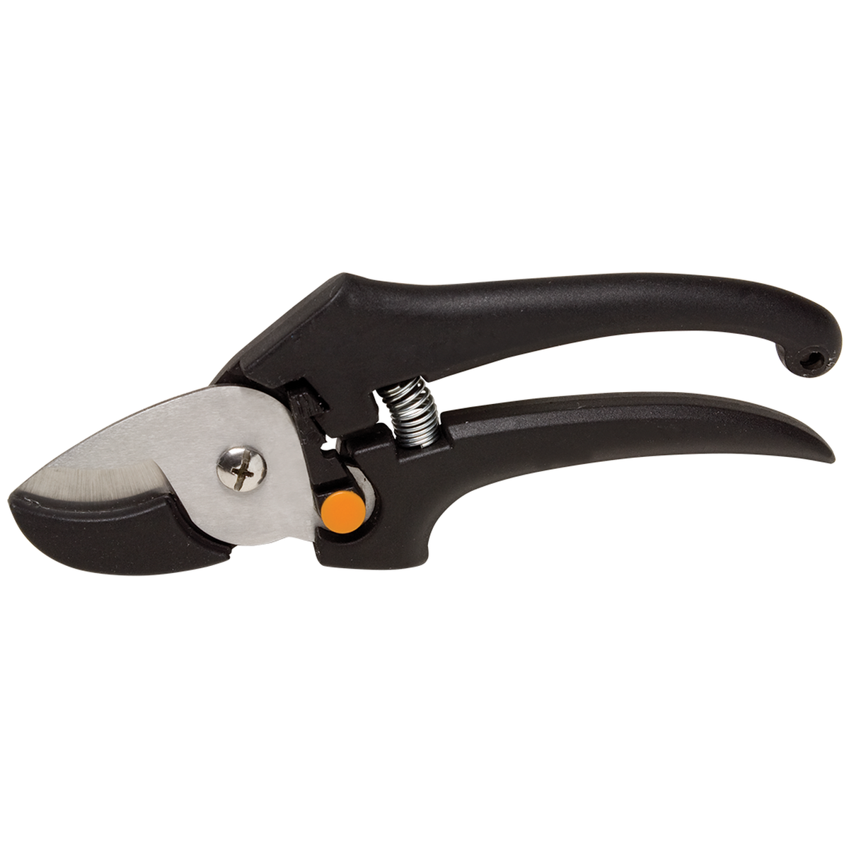 Schutt faceguard removal tool with black handles, stainless steel cutting blade, and spring-loaded design