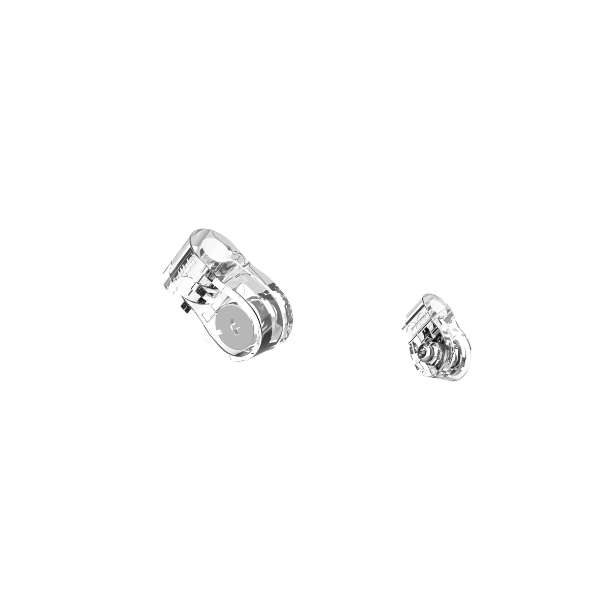 Schutt quarter-turn football visor hardware set