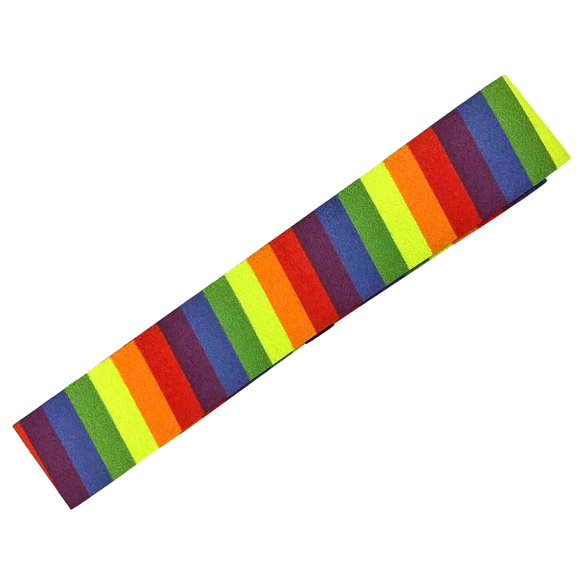 GRYPHON Design chamois grip with rainbow stripe pattern for field hockey stick