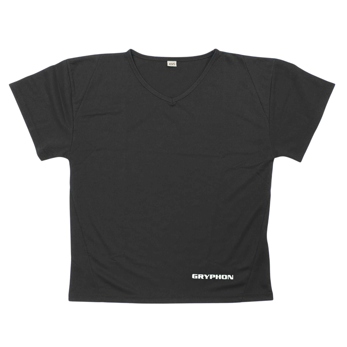 GRYPHON solid goalkeeping jersey with short sleeves, V-neck design, and lightweight performance fabric for comfort and mobility