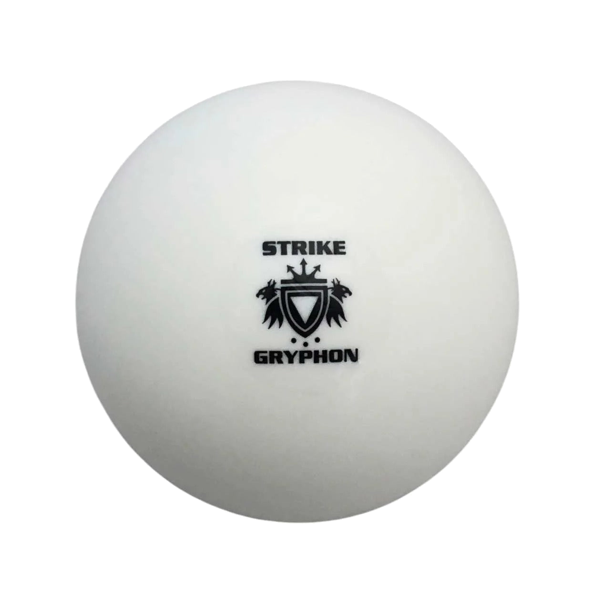 GRYPHON Super All-Turf field hockey ball designed for consistent play on all surfaces, sold in dozen pack