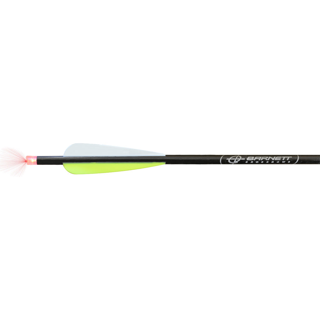 Lumenok Crossbow Bolts in 20 in. HD Orange Barnett w/Moon Nocks 3 pk. - Front View