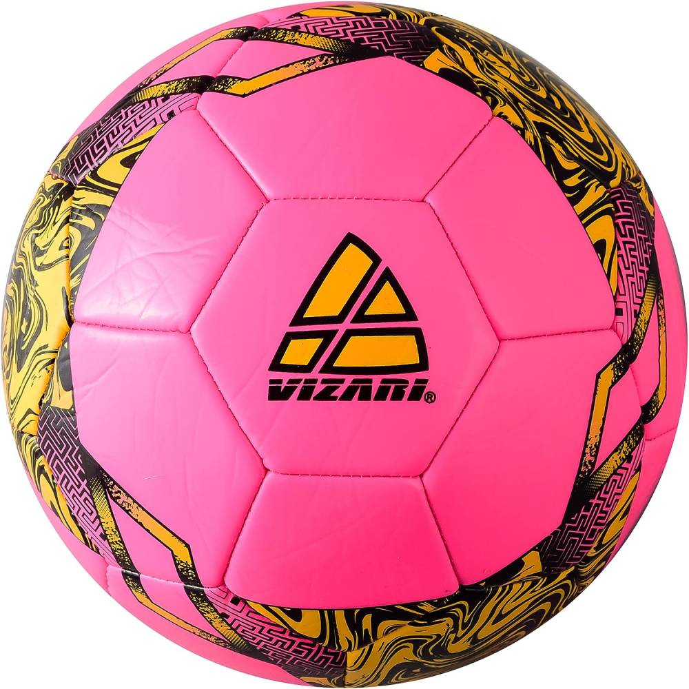 Vizari Toledo Soccer Ball – Pink/Neon Yellow