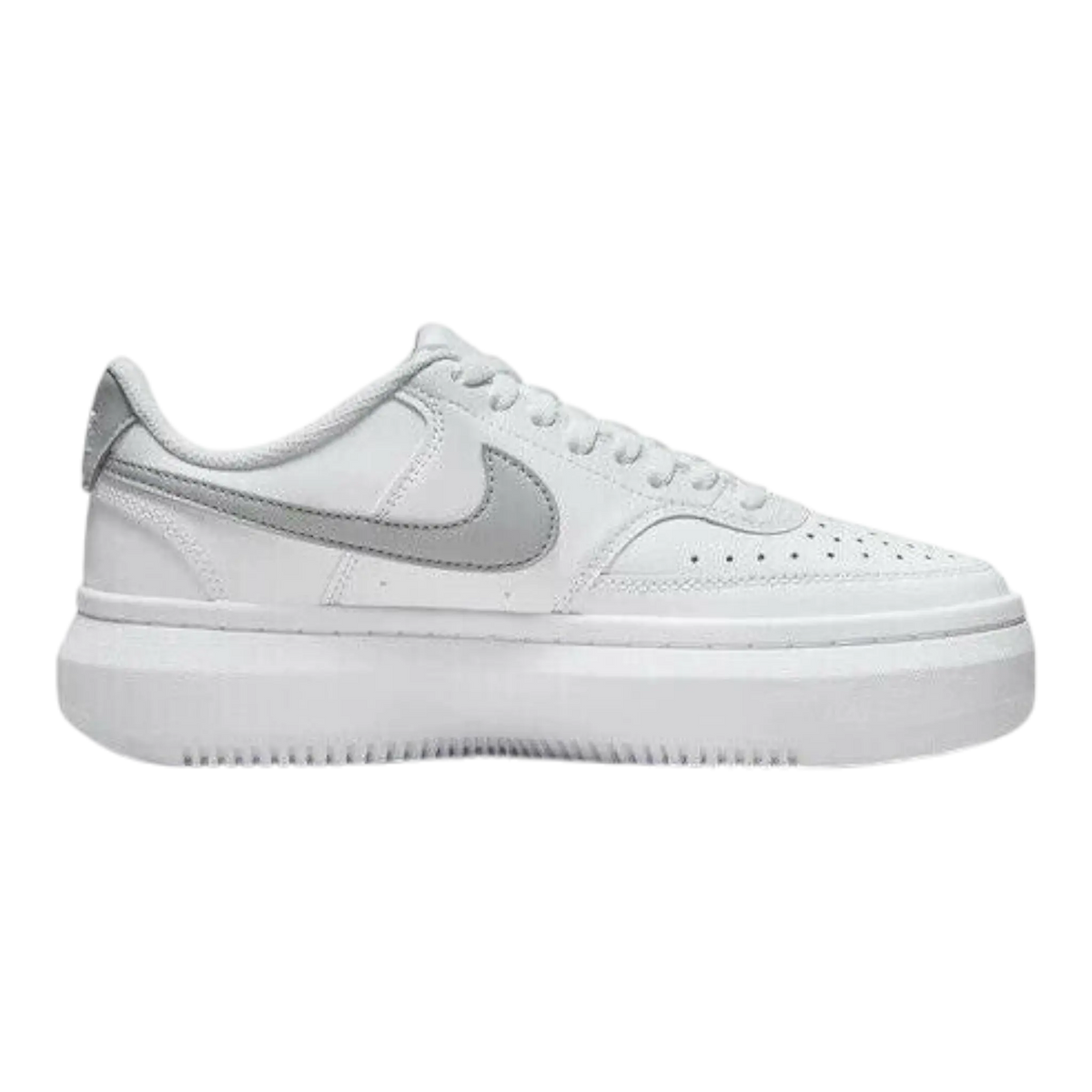 Nike Court Vision Alta Women's Sneakers — White Leather