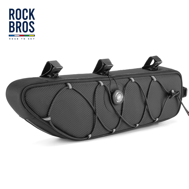 【ROAD TO SKY】 ROCKBROS Deluxe Cycling Frame Bag Bike Front Tube Bags