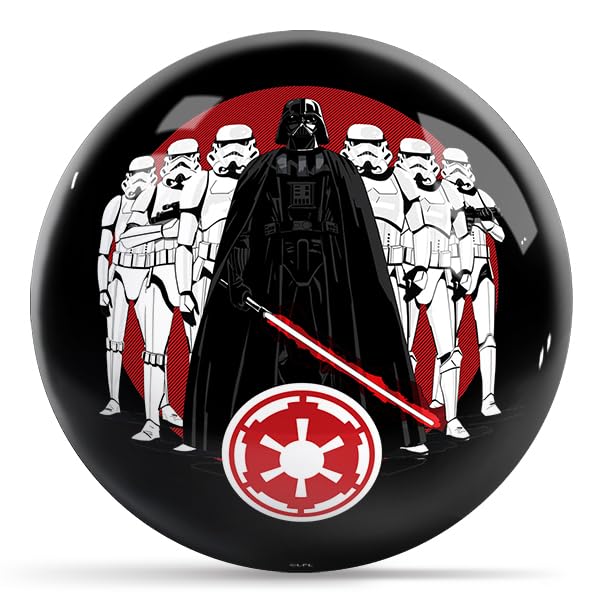 KR Strikeforce Star Wars Imperial Stormtroopers Undrilled Bowling Ball - view 1