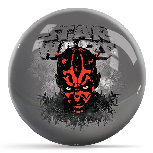 KR Strikeforce Star Wars Darth Maul Dark Side Undrilled Bowling Ball - view 1