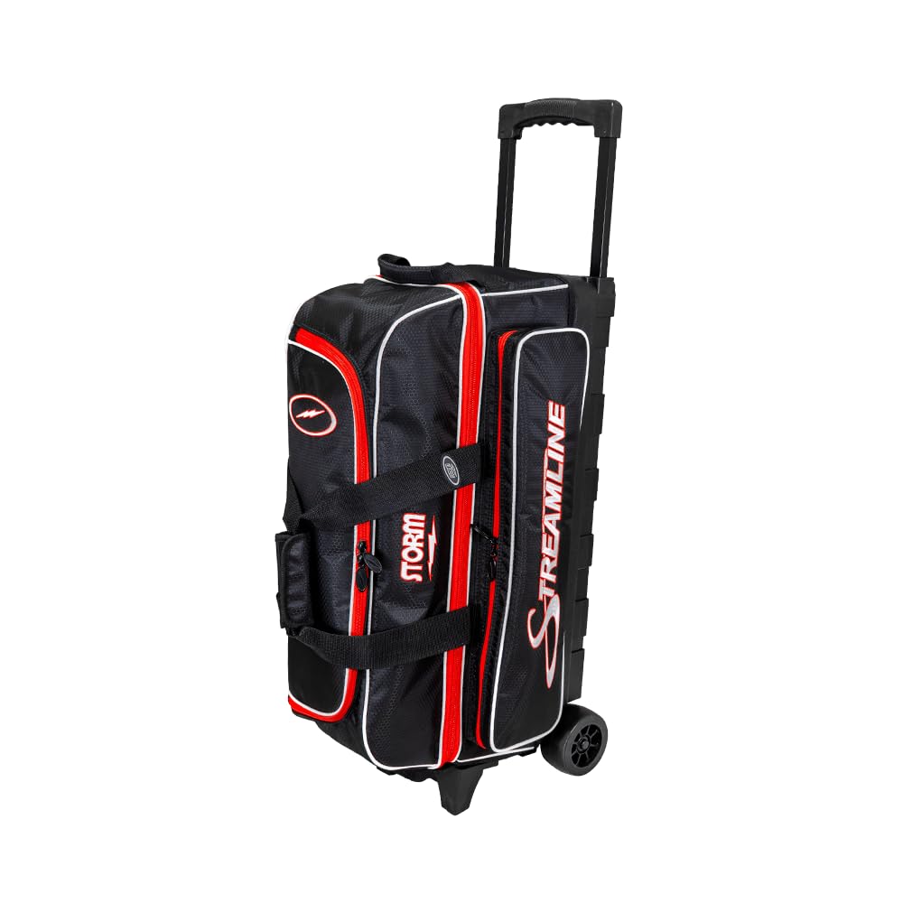 Storm 3-Ball Streamline Bowling Bag Black/Red - view 1
