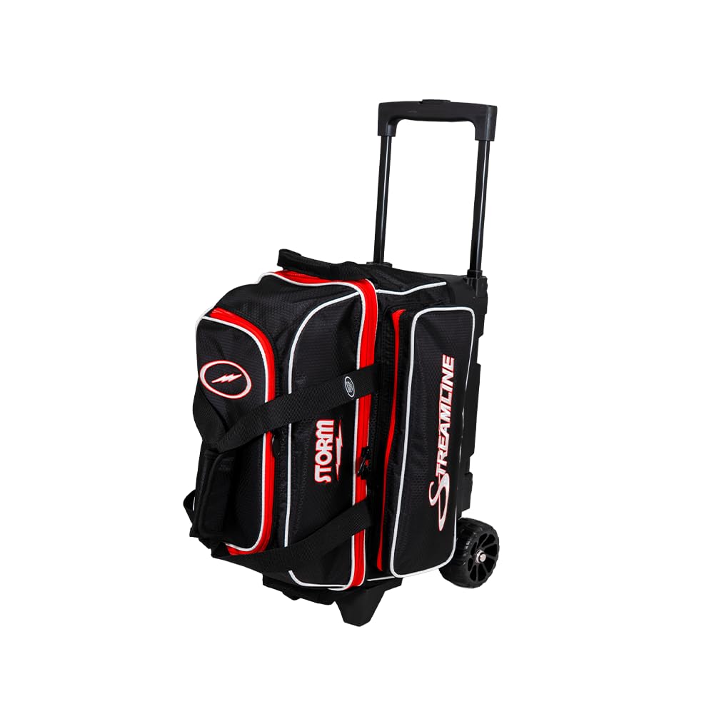 Storm 2-Ball Streamline Bowling Bag Black/Red - view 1