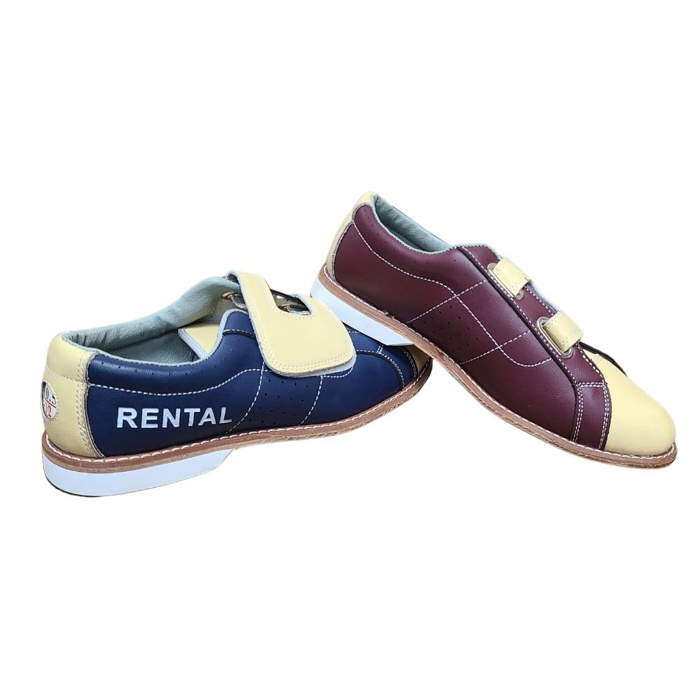 Bowlerstore Products Bowlerstore Classic Rental Plus Hook and Loop Dual Bowling Shoes Mens 8/Ladies - view 1