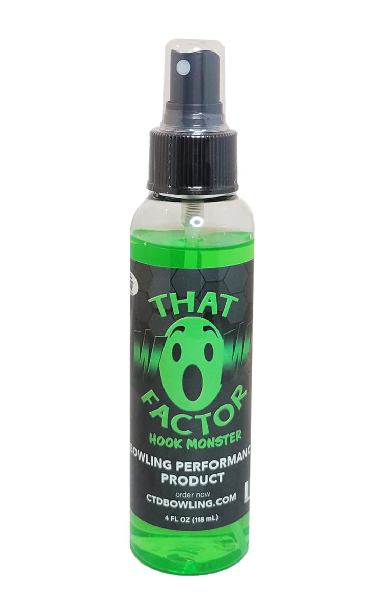 Creating the Difference That Wow Factor Hook Monster Performance Bowling Ball Cleaner (4 oz Spray) - view 1