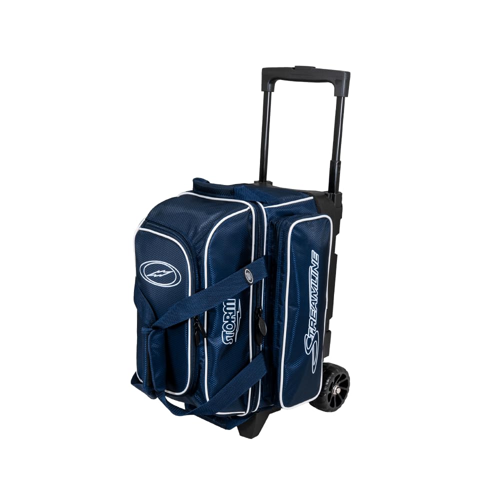Storm 2-Ball Streamline Bowling Bag (Navy/Gray) - view 1