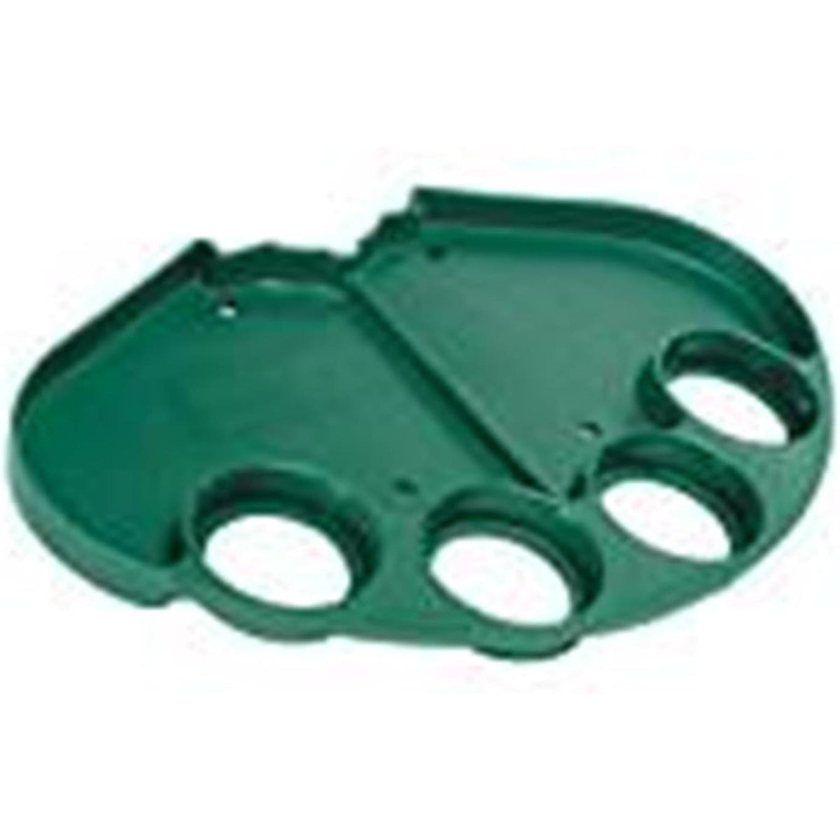 Replacement poly tray designed for court organization systems, featuring multiple compartments for holding and sorting items during play or training.