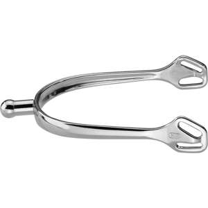 Herm Sprenger 20mm Ultra Fit Stainless Steel Spurs with Ball Neck- No Rowel