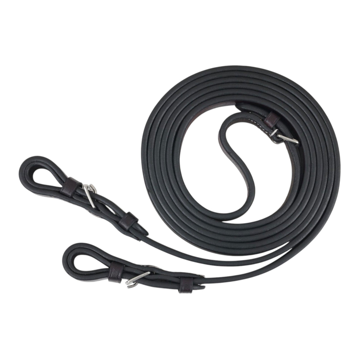 Henri de Rivel Direct Reins Pro Leather with Nylon Stitching 58"