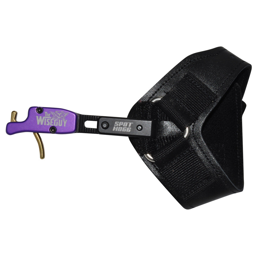 Spot Hogg Wise Guy Release in Rigid Buckle Black - Front View