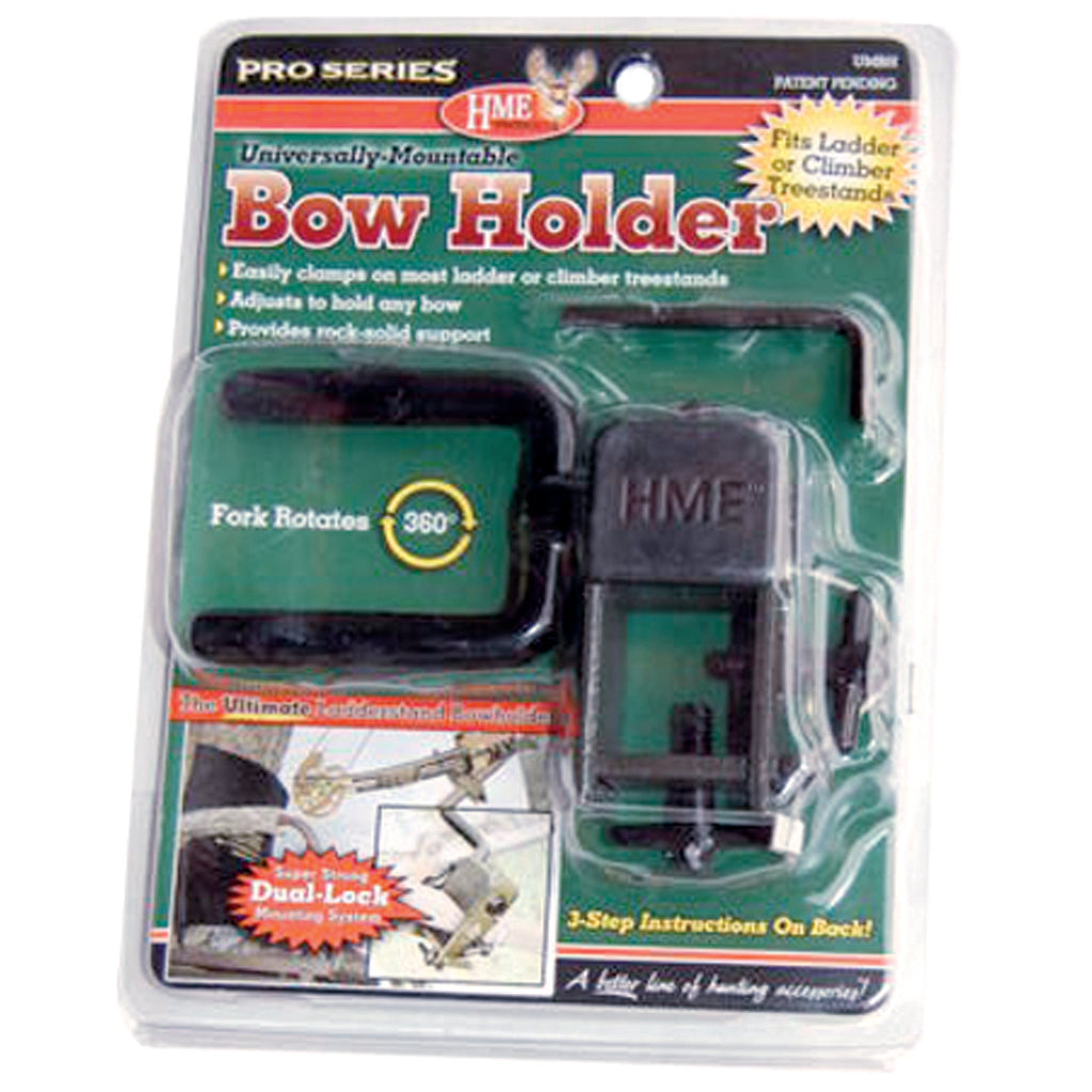 HME Universally-Mountable Bow Holder - Front View