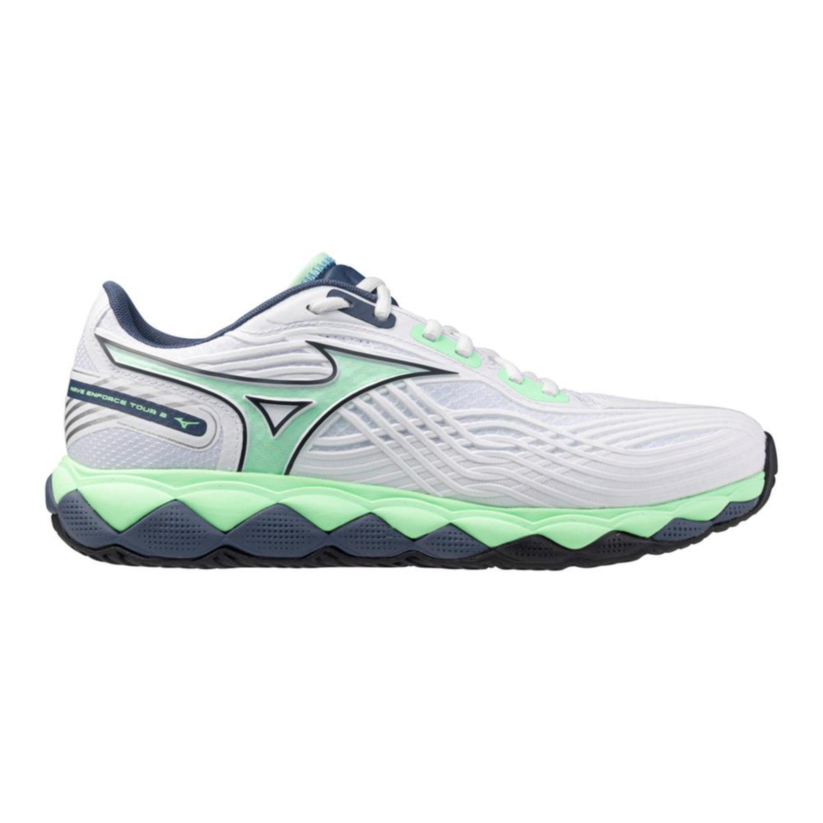 Mizuno Wave Enforce Tour 2 AC Men's Mint Tennis Shoe