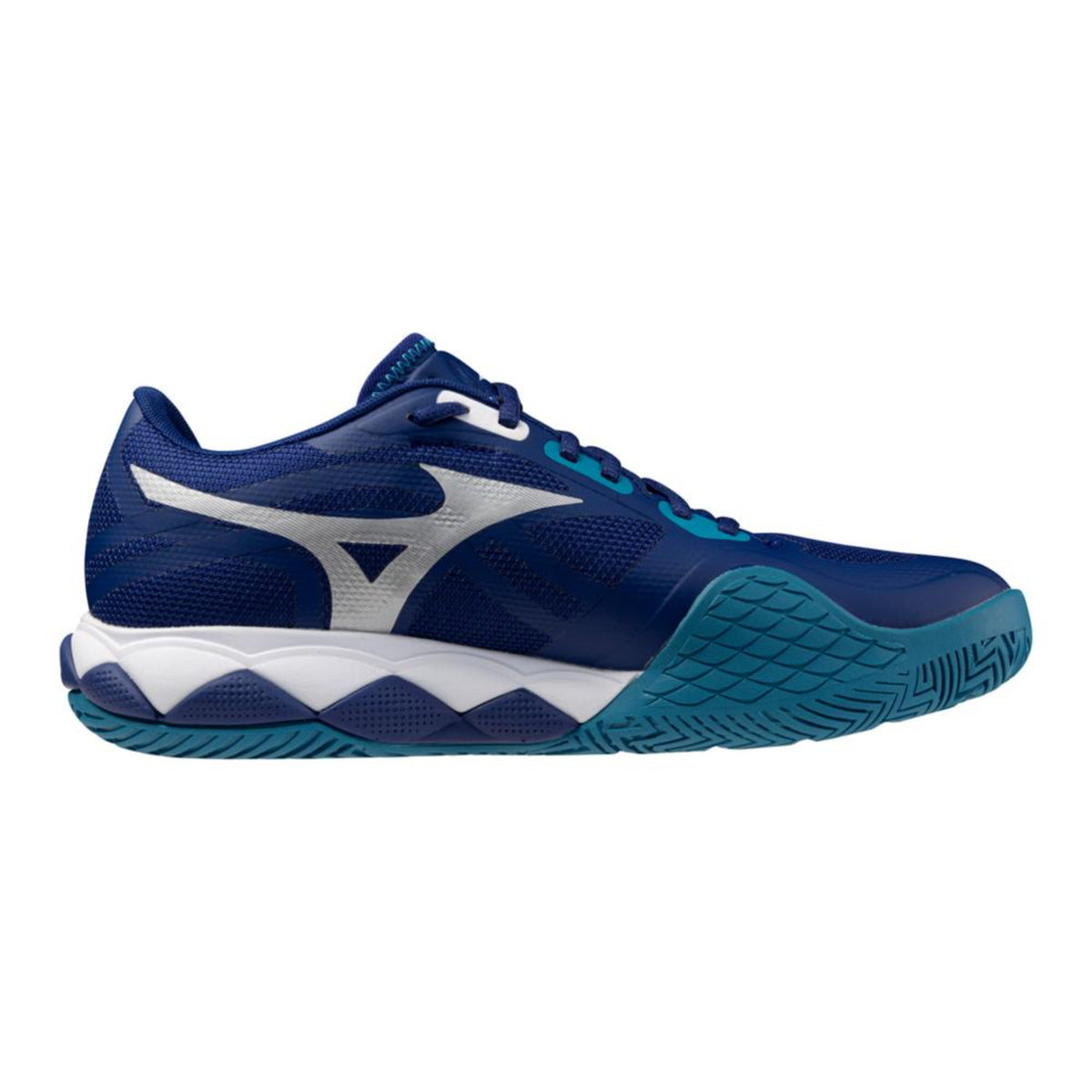 Mizuno Wave Enforce Tour 2 AC Men's Blue Tennis Shoe