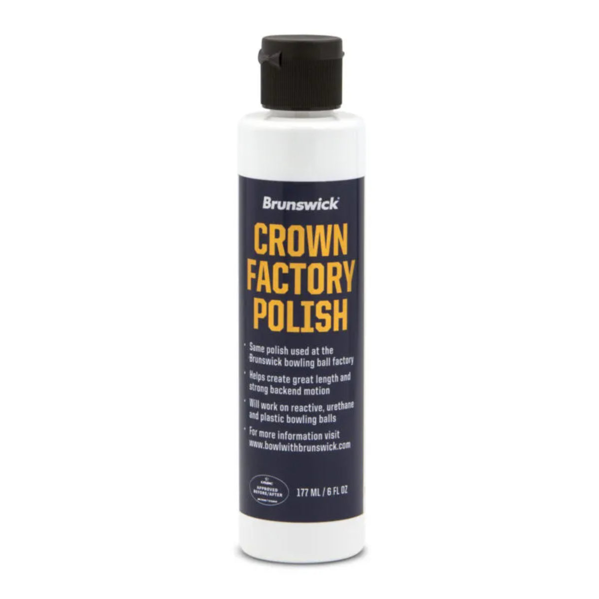 Brunswick Crown Factory Finish Bowling Ball Polish 6oz