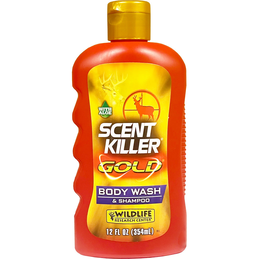 Wildlife Research Scent Killer Gold Soap/Shampoo in 12 oz. - Front View