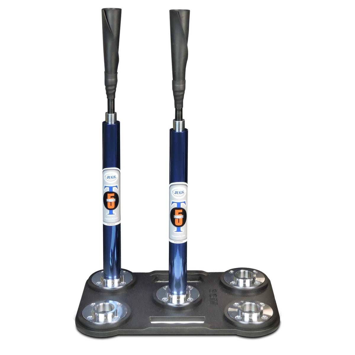 JUGS Pro-Style 5-Point T Batting Tee - Front View