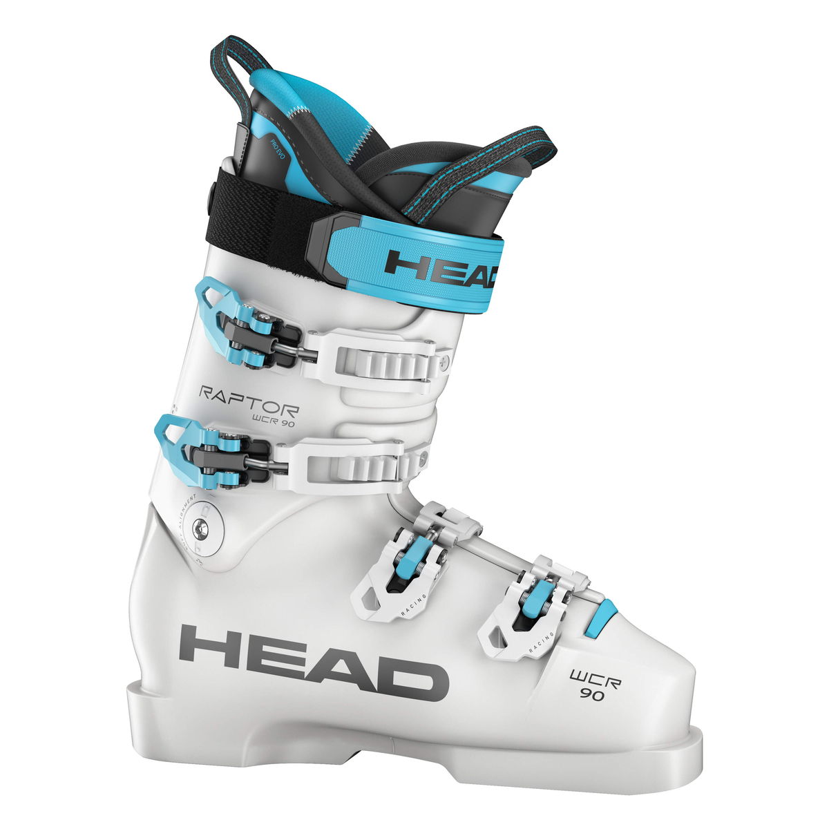 Head Raptor WCR 90 Pv White Ski Boots - official product view