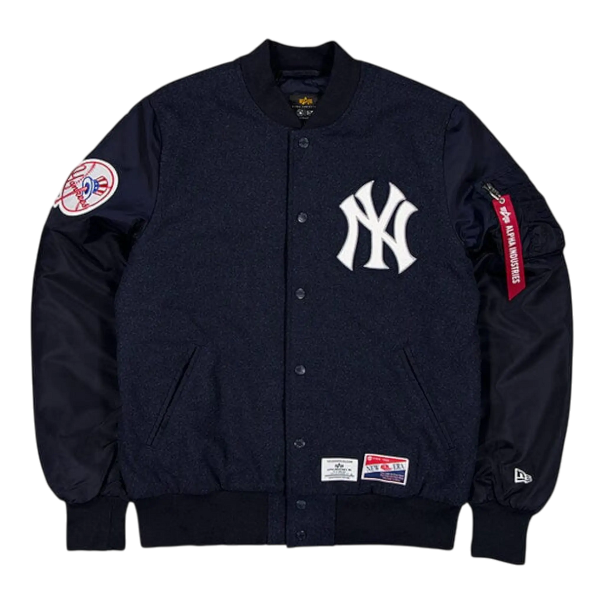 New Era x Alpha Industries New York Yankees MA-1 Bomber Jacket Men's — Navy