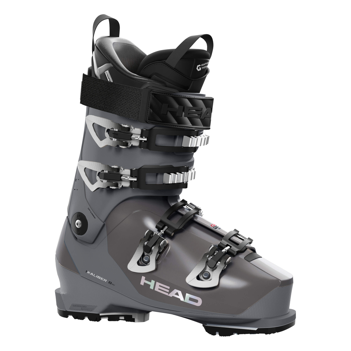 Head Kaliber 8 W R MV GW Titanium/Gray Ski Boots - official product view