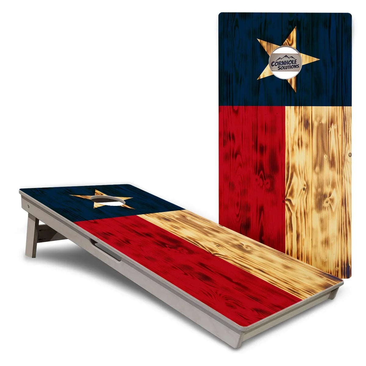 Rustic Texas Collection Cornhole Boards – Tournament Series