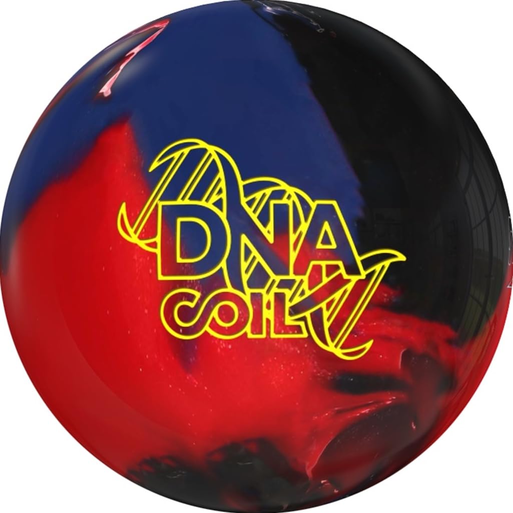 Storm DNA Coil Bowling Ball- Scarlet/Persian Blue/Raven - view 1